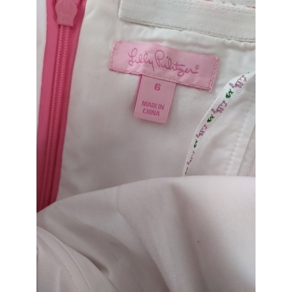 Lilly Pulitzer Blossom Dress in Hotty Pink Dahlia - Picture 10 of 10